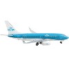 Boeing 737-700 Commercial Aircraft "KLM Royal Dutch Airlines" Blue and White 1/400 Diecast Model Airplane by GeminiJets - 2 of 3
