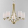 Maxim Lighting Deven 5 - Light Chandelier in  Satin Brass - 2 of 3
