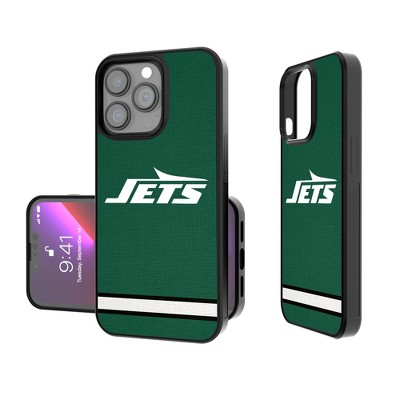Keyscaper New York Jets Stripe Bump Cell Phone Case For Iphone 13 Pro ...