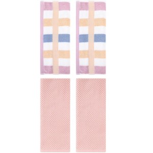 REGALWOVEN 4 Pcs Bathroom Hotel and Spa Waffle Cotton Hand Towels - 1 of 4