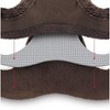 Voyager Step-In Plush Dog Harness for Small and Medium Dogs, Suede Plush, Chocolate, M - 4 of 4