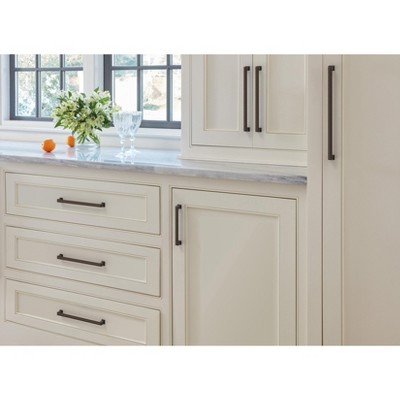Oil Rubbed Bronze 12-5/8 Inch Modern Bar Cabinet Pull