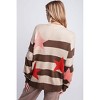 Women's Star Stripe Sweater - Easel - 2 of 2