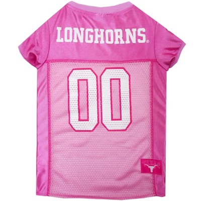 NCAA Texas Longhorns Pink Jersey - S