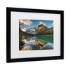 Trademark Fine Art Pierre Leclerc Edith Cavell Mountain Matted Framed Art - 3 of 4