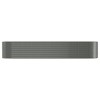vidaXL Garden Raised Bed Grey Powder-coated steel Large - 3 of 4