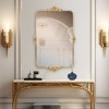 Howard Elliott 26"x40" Wanstead Park Gold Gilded Rectangular Vanity Mirror - 2 of 4