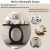 NicBex Stylish Console Table with Unique-Shaped Base,Entryway Table with Simple Silhouette,Foyer Tables for Entryway,Hallway,Living Room - 4 of 4