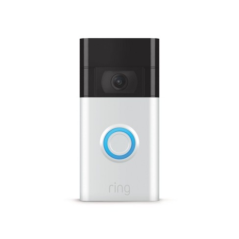 Shop Ring Floodlight Camera Wired Pro - White + Video Doorbell 4