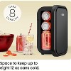 ICEMAN Portable Mini Fridge w/ 8 12oz Can Capacity, Cools and Heats, Car Plug Included - 2 of 4