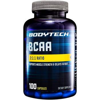 BodyTech BCAA 2:1:1 Ratio (100 Capsules)