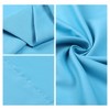 Unique Bargains Soft Comfortable Envelope Closure Polyester Pillowcases 2 Pcs - 4 of 4