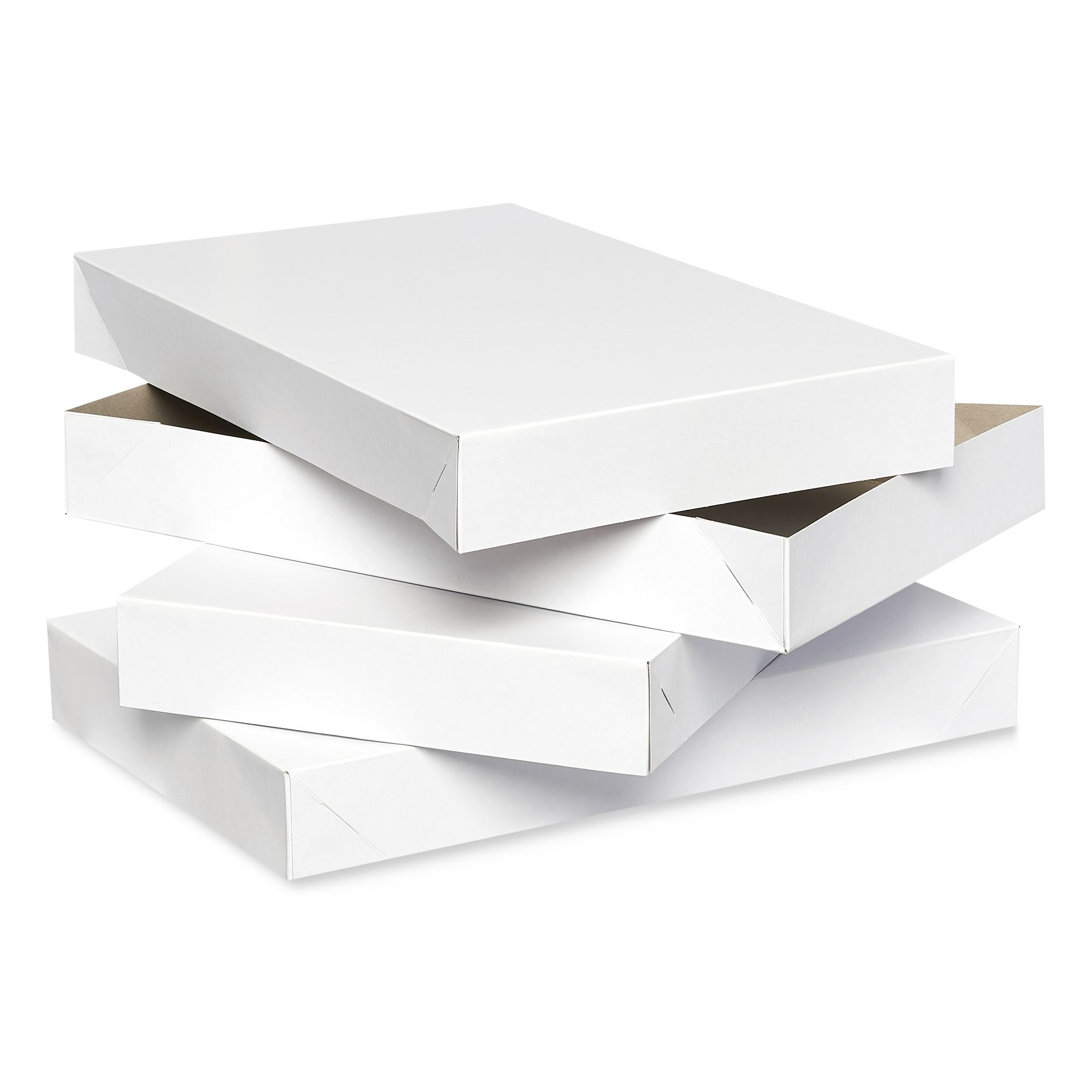 3ct 17" All Occasion Robe Boxes White