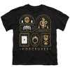 Harry Potter Horcrux Field Guide Kids T-Shirt For Youth Black - 2 of 4