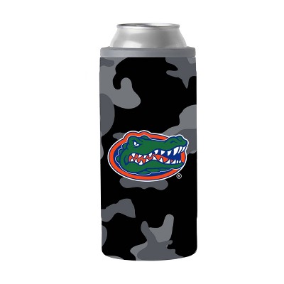 NCAA Florida Gators 12oz Black Camo Slim Can Cooler