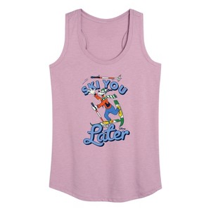 Women's - Disney - Ski You Later Graphic Racerback Tank - 1 of 4