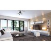 Z-Lite Parsons 5 - Light Semi-Flush Mount in  Matte Black/Brushed Nickel - 2 of 2