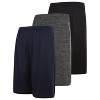 Men's Athletic Shorts with Pockets Quick Dry Fit Moisture Wicking Gym Workout Shorts for Men for Basketball, Running, Pack of 3 - 2 of 4