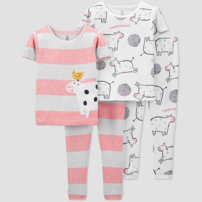 baby cow pajamas