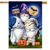 Briarwood Lane Halloween House Flag 40x28 For Outdoor Costumed Gnomes For Halloween House Flag - 2 of 4