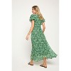 WEST K Women's Elizabeth Tiered Ruffle Sleeve Smocked-Back Maxi - 4 of 4