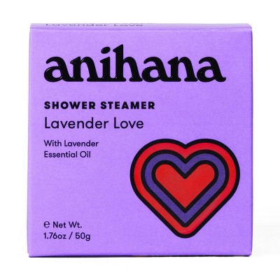 anihana Aromatherapy Essential Oil Lavender Love Shower Steamer - 1.76oz