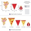Big Dot of Happiness Pizza Party Time - DIY Baby Shower or Birthday Party Pennant Garland Decoration - Triangle Banner - 30 Pieces - 3 of 4