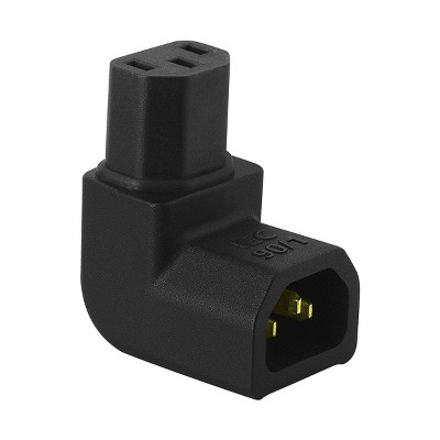 AudioQuest IEC-90/1 Female to Right-Angle Male IEC Adapter