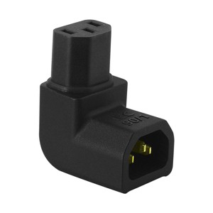AudioQuest IEC-90/1 Female to Right-Angle Male IEC Adapter - 1 of 1