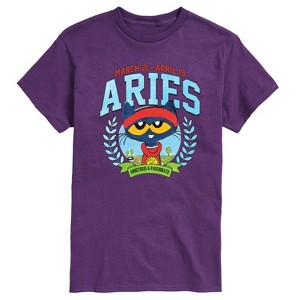 Men's - Pete the Cat - Aries Short Sleeve Graphic T-Shirt - 1 of 4