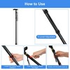 Attop Folding Cane, 5-Level Lightweight Collapsible Adjustable Height Walking Stick - 3 of 4