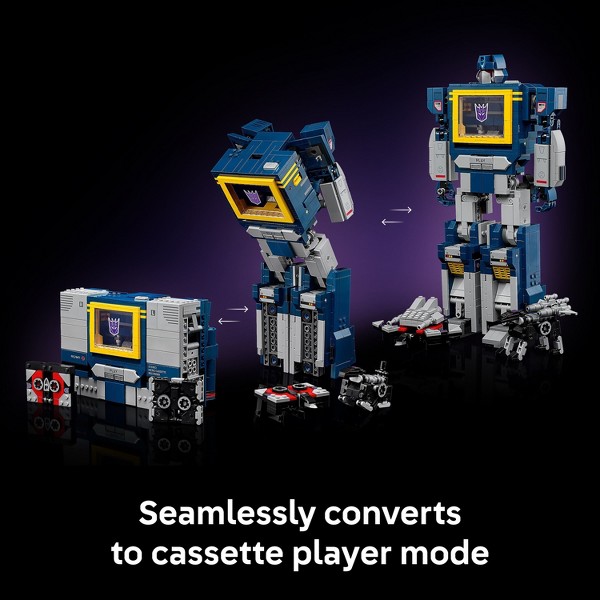 LEGO Icons Transformers Soundwave Kit de Modelo 10358 5