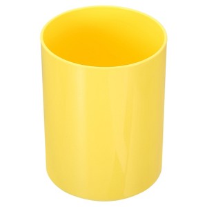 Unique Bargains Plastic Round Desktop Pencil Pen Storage Organizer - 1 of 4