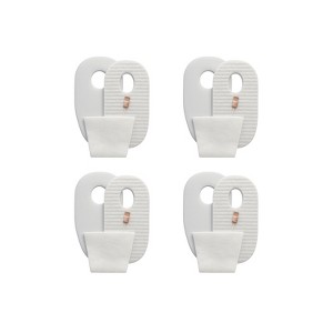 Nispira Replacement Filter for Shark Rocket Deluxepro Upright Vacuum HV319Q HV320 HV320W HV321 HV324Q Truepet HV322 1080FTV320 1084FTV320, 4 Packs - 1 of 3