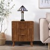 Chloe Lighting CHRT006AB16-TL2 Retro Stained-Glass Brush Retro Table Lamp - 4 of 4