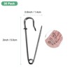 Unique Bargains Spring Lock Large Safety Pins Blanket Bulk 30 Pcs - 3 of 4