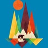 Boy's Design By Humans Mountain Bear By radiomode T-Shirt - 2 of 3