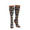 Breakfast Foods Funny Novelty Compression Socks For Women Adult Size - Crazy Dog Compression Socks - 2 of 4
