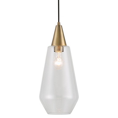 Uttermost Eichler 7 3/4" Wide Oxidized Antique Brass Mini Pendant