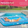 Premium Inflatable Tanning Pool Lounger – 4-in-1 Multipurpose Suntan Tub & Pool Float for Adults – Sunbathing Inflatable Raft - 4 of 4