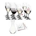 Riedel Ouverture 9.4oz (12-Piece) White Wine/ Magnum/ Champagne Glass Set Bundle