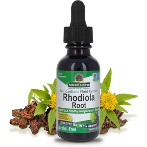 Nature's Answer Rhodiola Liquid Extract 100mg, 1 Oz - 1 of 4