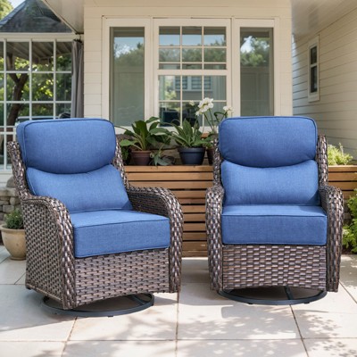 blue cushion