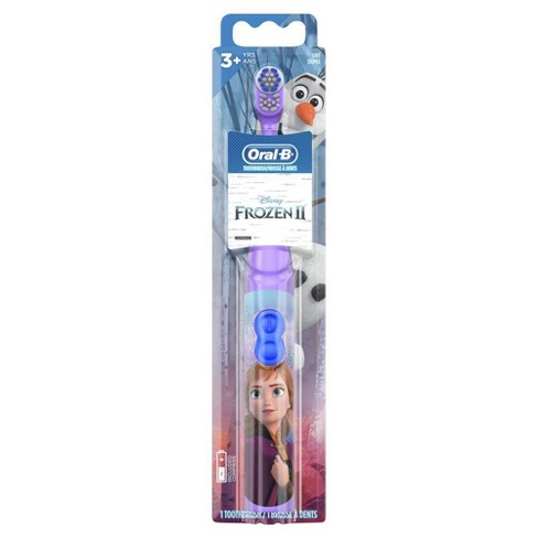 Oral-B Pro-Health Jr. Battery Powered Kids' Toothbrush featuring Disney's Frozen, Soft - image 1 of 4