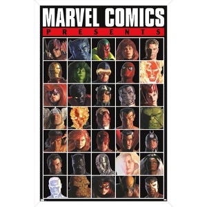 Trends International Marvel Comics - Presents Grid Framed Wall Poster Prints - 1 of 4