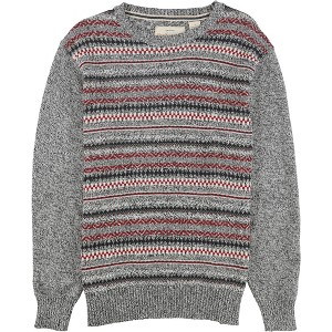 Weatherproof Mens Fair Isle Stripe Knit Sweater - 1 of 1