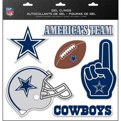 NFL Dallas Cowboys Gel Window Clings