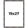 PosterPalooza | Shadow Box 1.75" Deep Brown Picture Frame - UV Acrylic, Foam Board Backing, Hanging Hardware - 2 of 4