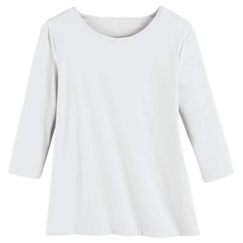 Collections Etc 3/4 Sleeve Top