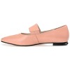 Journee Signature Womens Genuine Leather Emerence Loafer Pointed Toe Slip On Flats Rose 8 - 2 of 4